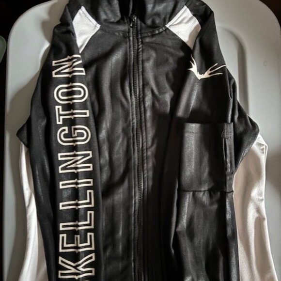 Disney Tim Burton's Zip Long Sleeve M Nightmare Goth Halloween Colorblock Street - Picture 3 of 10